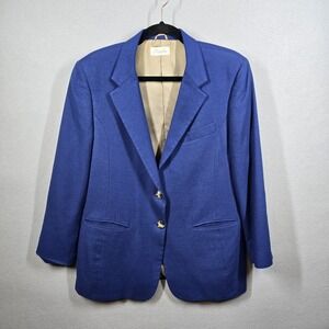 Pietrafesa Blazer Womens 12 Ing Loro Piana Fabric 100% Worsted Camelhair‎ Italy